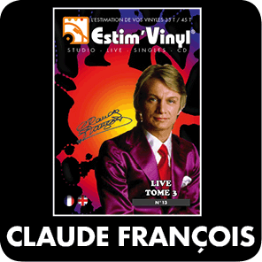 claude françois, estimation vinyles 33 tours et 45 tours, www.estimvinyl.com