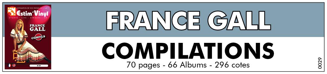 FRANCE GALL, discographie vinyle compilation, cote des albums France Gall