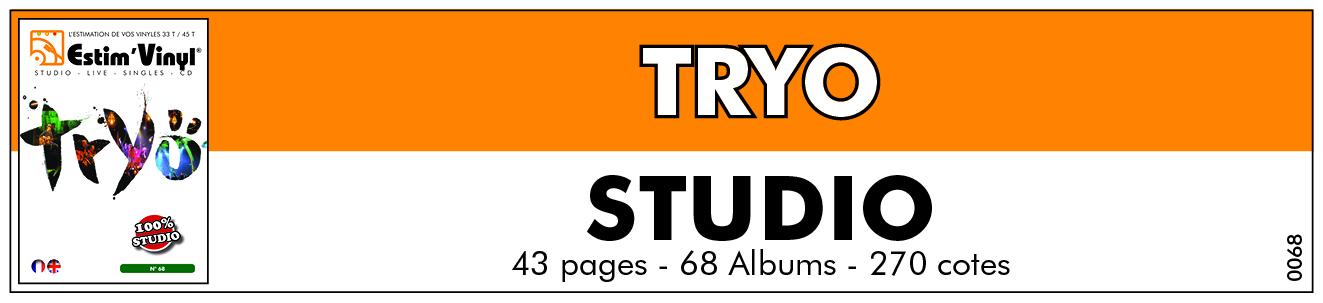 Retrouvez la cote des albums studio du groupe Tryo, argus vinyles du groupe Tryo, estimation 33 tours et CD du groupe Tryo, www.estimvinyl.co