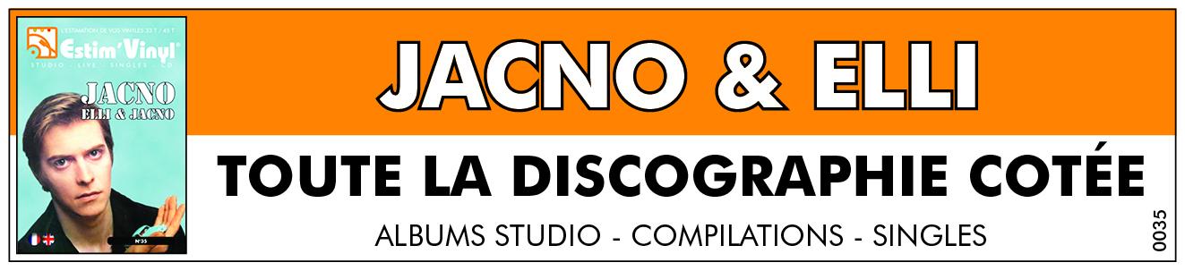 Retrouvez la discographie cotée de Jacno et Elli Meideros, discographie cotée vinyles studio Jacno, album studio  Jacno, valeurs des vinyles 33 tours de Jacno, cote vinyles 33 tours de Jacno, albums studio Jacno, cote vinyles 33 tours de  Jacno, cote vinyles 45 tours de Jacno, Jacno, T’Es Loin, T’Es Près, Une Idée Derrière La Tête, Faux Témoin, La Part Des Anges, French Paradoxe, Tant De Temps, Rectangle, Disco Rough, Amour Decou, Tant De Baisers Perdus, Tes Grands Yeux Bleus, La Reponse Est Non, Une Idée Derrière La Tête, Les Langues Etrangères, Hymne A Ma Mauvaise Foi, D’Une Rive A L’Autre, Mauvaise Humeur, La Part Des Anges, Je Vous Salue Marie, Pour Seule Mémoire, Je Fume Pu D’Shi, Désamour, Tous Ces Mots-Là, Le Sport C’est De La Merde, www.estimvinyl.com.